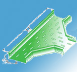 托盘式水平三通